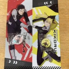 【即購入可】くら寿司　怪獣8号　カフカ・キコル クリアファイル　マグネット