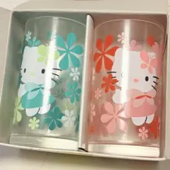 ハローキティ グラスセット 2個