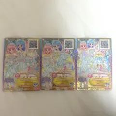 アイカツフレンズ ダイヤモンドドリームコーデ 3枚セット