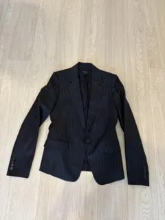 新品　Theory セオリー ストライプ ジャケット 美シルエット 新品 Theory セオリー ストライプ ジャケット 美シルエット - メルカリ