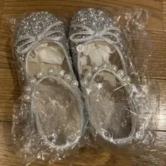 キッズ　フォーマルシューズ キラキラ