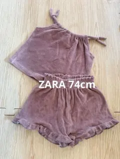 ZARA baby パイル生地 セットアップ 74cmのサムネイル