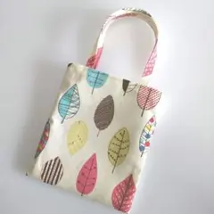 No.207 ハンドメイド トートバッグミニ