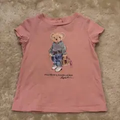 ラルフローレン　ポロベア　ピンク　半袖　Tシャツ　80のサムネイル