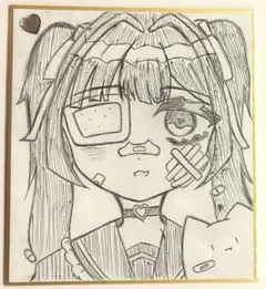 オリジナル 手書き イラスト 地雷系 量産