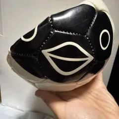 チャムス　サッカーボール 白黒 ブービーバード顔デザイン