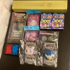 スタートデッキ　プレイマット　ポケカグッズくじ　他　セット