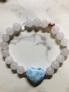 ラリマーとムーンストーンの、プレス