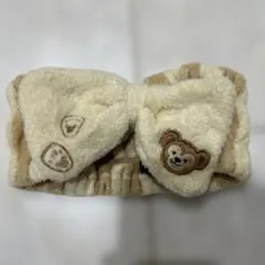 ダッフィー リボン型ヘアバンド　一点