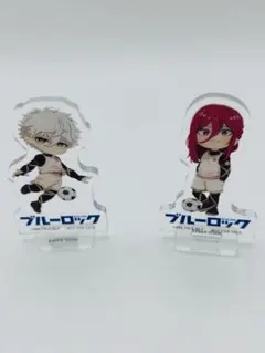 ブルーロック かっぱ寿司コラボ アクリルスタンド 千切&凪