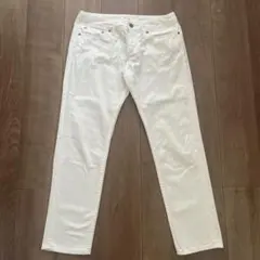 【AZUL BY MOUSSY】デニム　ホワイト　白　スキニーのサムネイル