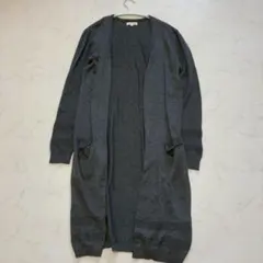 anyFAM ロングカーディガン グレー サイズ3（B388）