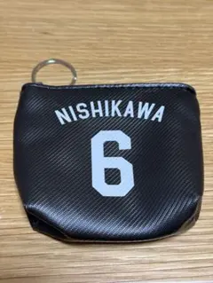 千葉ロッテマリーンズ　ミニポーチキーホルダー　西川史礁