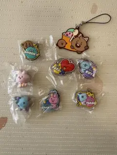 BT21 ラバーチャーム　フィギュアチャーム