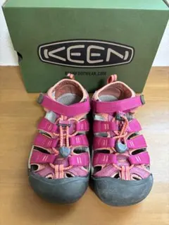 KEEN キッズサンダル ピンク　21㎝　NEWPORT H2