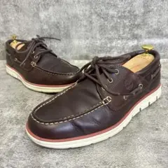 美品　TimberLand ティンバーランド デッキシューズ 本革 25.5cm