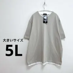 5L 大きいサイズ 紳士 半袖トップスのサムネイル