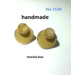 ハンドメイド ステンレスピアス No.1539