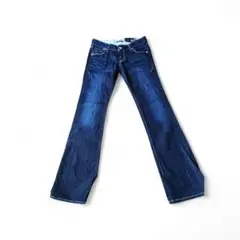 新品タグ付き　BLACK by moussy　デニム　ワイドパンツ２７　綿98%