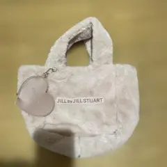 JILL by JILLSTUART ファーバッグ ピンク ハートチャーム 付録