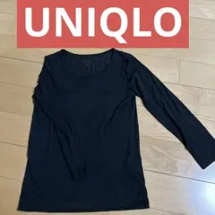 UNIQLO ヒートテック 長袖 ブラック 140 レディース 子供 キッズ