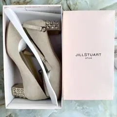 新品 Jill Stuart shoe 日本製 ビジュー ヒール ストラップ
