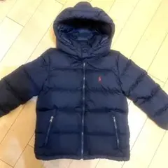 ポロ　ラルフローレン キッズ　ダウンコート　ネイビー　6T
