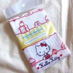 新品 ハローキティ ディッシュクロス ハンカチ 2枚セット 日本製
