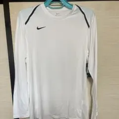 NIKE DRI-FIT ロンT 白 M
