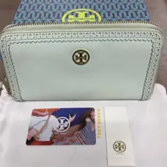 新品同様‼️ トリーバーチ　TORYBURCH 財布　長財布　ラウンドファスナー