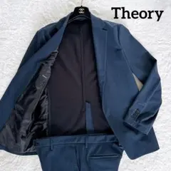 【Theory】スーツ セットアップ ネイビー size上40下34 現行タグ