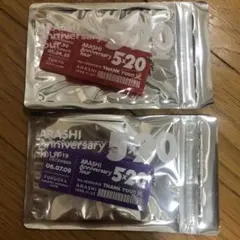 嵐 5×20 アクリルプレート 福岡限定　紫色　東京限定 赤色