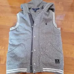 Polo Ralph Lauren フード付きダウンベスト S/P (8)