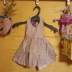 新品【リバティ×AfternoonTea】エプロンドレス 70~80cm