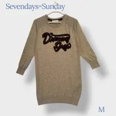 ＊Sevendays=Sunday＊ Mサイズ トップス　ニット ロング丈