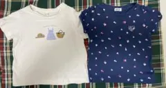 2点セット　SLAP SLIP アプレレクール 半袖Tシャツ 90cmのサムネイル
