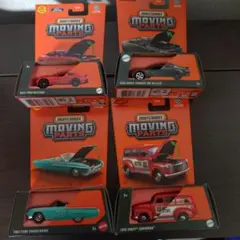 Matchbox Moving Parts 4台セット