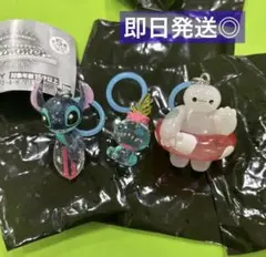 ディズニー　めじるしアクセサリー　サマー スティッチ　スクランプ　ベイマックス