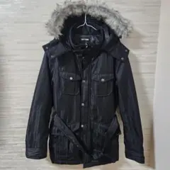 【L】Y2K ジャケット コート 平成 お兄系 光沢 ダークコア