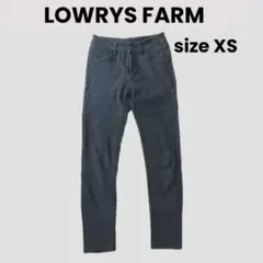 LOWRYS FARM グレーデニム スキニー パンツ デニムパンツ XS