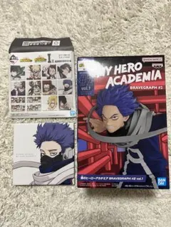 ヒロアカ 心操人使 一番くじ フィギュア キャンバスボード セット