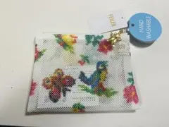 【新品】FEILER メッシュポーチ ハイジ ホワイト