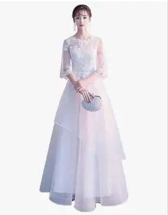 二次会 前撮り ウエディングドレス