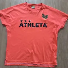 ATHLETA オレンジシャツ　S