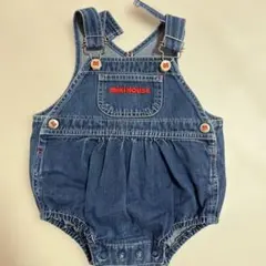 オールドMIKI HOUSE デニム ロンパース サロペット