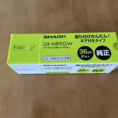 SHARP fappy ファクシミリ用インクリボン UX-NR9GW1本のサムネイル