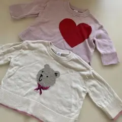 Baby GAP セーター2枚セット 18-24m