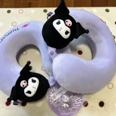 kuromi クロミちゃん、ネックピロー アクセサリースタンド付き