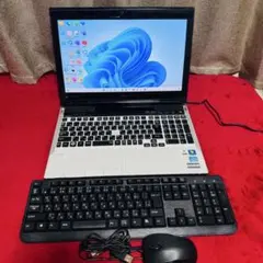 S547 NECノートパソコン i7メモリ8G SSD高速 Windows11 - メルカリ