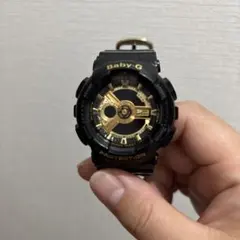 CASIO Baby-G ブラック ゴールド 腕時計 本体のサムネイル